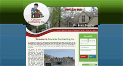 Desktop Screenshot of cascantecontracting.com